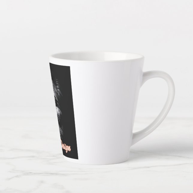 Caneca De Café Latte Caneca de Latte (Direita)