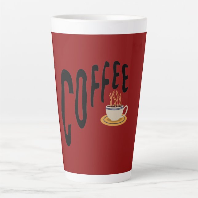Caneca De Café Latte Caneca de Latte (Frente)