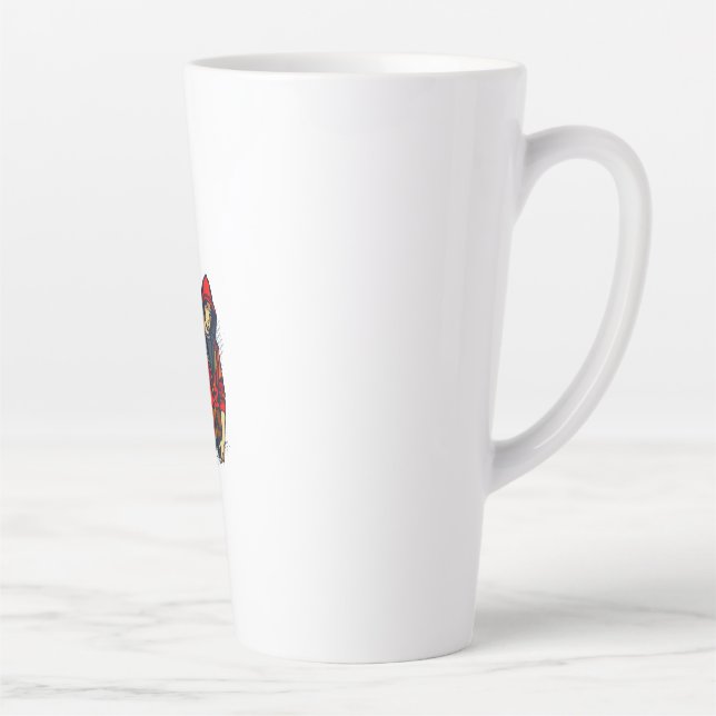 Caneca De Café Latte Caneca de Latte (Direita)