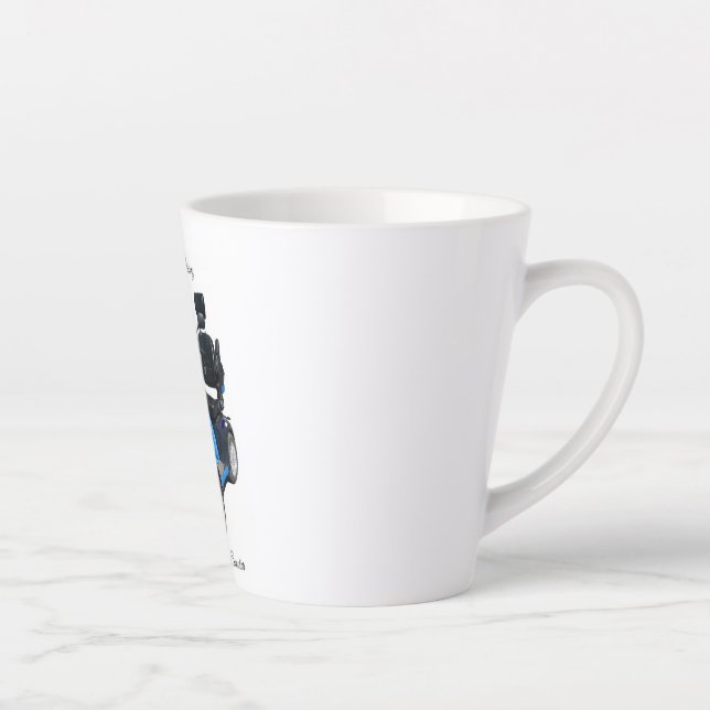 Caneca De Café Latte Caneca de Latte (Direita)
