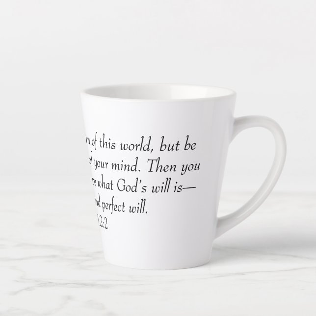 Caneca De Café Latte Caneca de Latte (Direita)