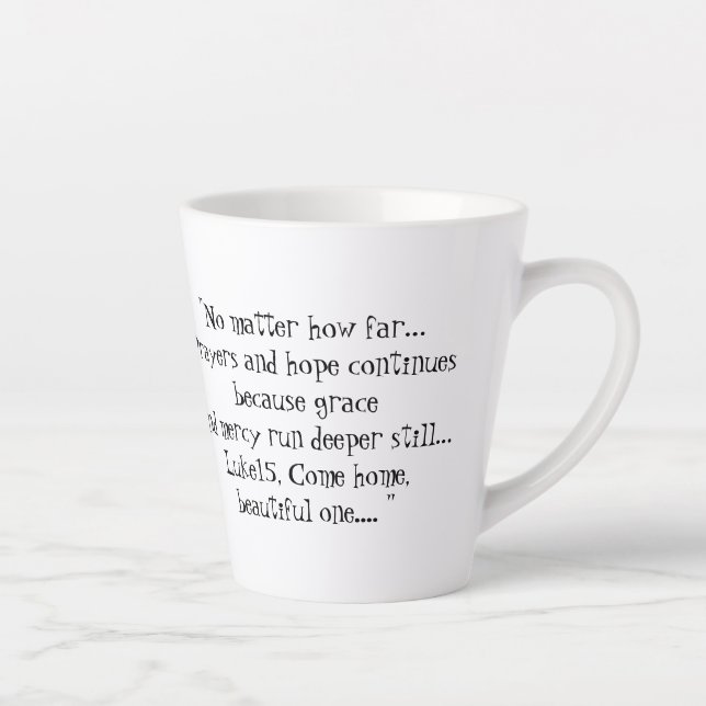 Caneca De Café Latte Caneca de Latte (Direita)