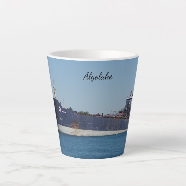 Caneca De Café Latte Caneca de latte Algolake (Frente)