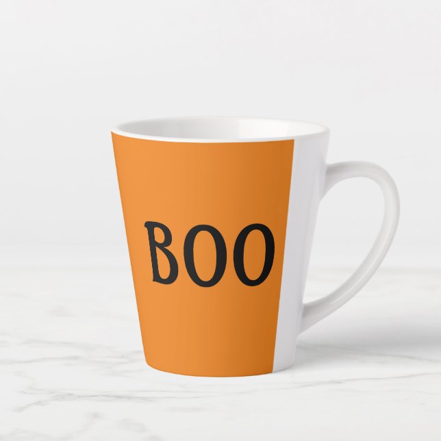 Caneca De Café Latte Caneca de Latte BOO  (Direita)