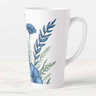 Caneca De Café Latte Caneca de Latte Botânico Louça para Bebidas Boho