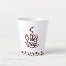 Caneca de latte Coffee break