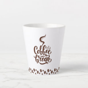 Caneca De Café Latte Caneca de latte Coffee break