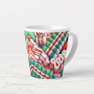 CANECA DE CAFÉ LATTE CANECA DE LATTE COM BALA DE FITA