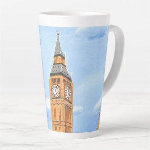 Caneca De Café Latte Caneca de latte do Big Ben Londres