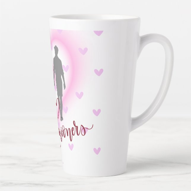 Caneca De Café Latte Caneca de Latte dos Recém-Casados (Direita)