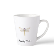 Caneca de Latte Dragonfly 