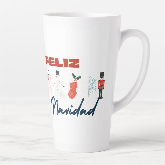 Caneca De Café Latte caneca de latte estilo natal  (Direita)
