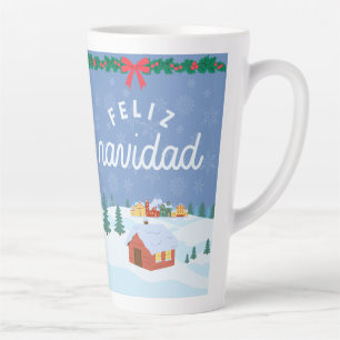 Caneca De Café Latte caneca de latte estilo natal 