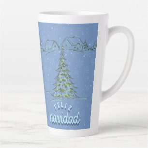 Caneca De Café Latte caneca de latte estilo natal 