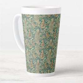 Caneca De Café Latte Caneca de Latte Floresta de William Morris