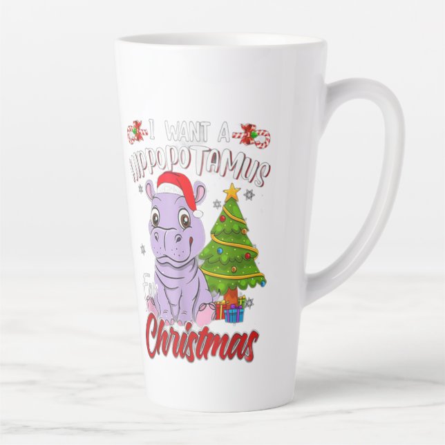 Caneca De Café Latte Caneca de Latte HIPPO (Direita)