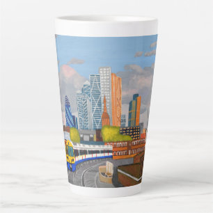 Caneca De Café Latte Caneca de Latte London Overground