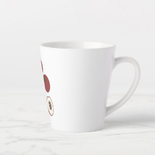 Caneca De Café Latte Caneca de Latte Maçã Velvet