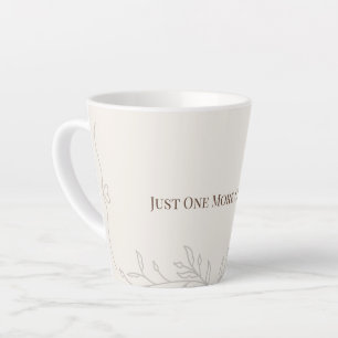 Caneca De Café Latte Caneca de Latte 'Mais Um Capítulo'