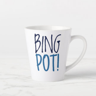 Caneca De Café Latte Caneca de Latte Padrão - Bing Pot!