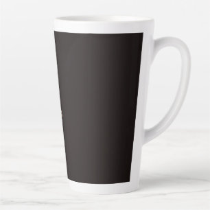 Caneca De Café Latte Caneca de latte personalizada Adam Crown