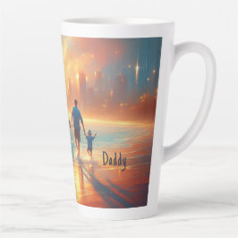 Caneca De Café Latte Caneca de Latte Personalizada para o Papai - Sempr
