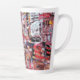Caneca De Café Latte Caneca de Latte – Pulso Fragmentado
