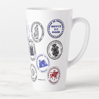 Caneca De Café Latte Caneca de Latte Saint James Way