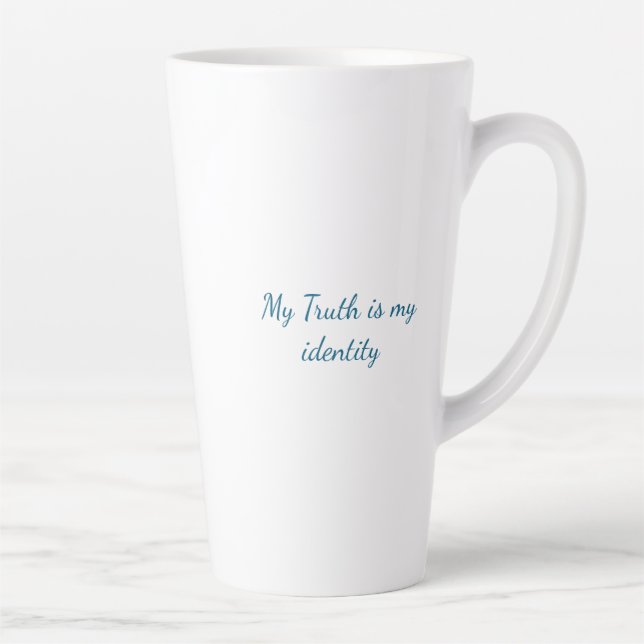 Caneca De Café Latte Caneca de Latte Sat Nam (Direita)