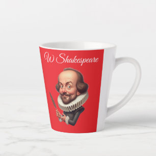 Caneca De Café Latte Caneca de Latte Shakespeare
