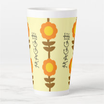 Caneca de Latte Sunny Bloom