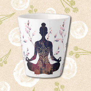Caneca De Café Latte Caneca de Latte Yogi World