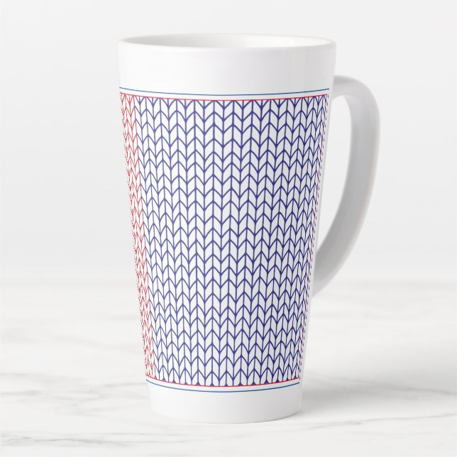 Caneca De Café Latte CANECA DE MALHA AMERICANA Tall Latte (Ângulo direito)
