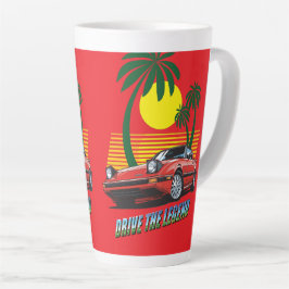 Caneca De Café Latte Caneca 'Dirija a Lenda' v02 Latte