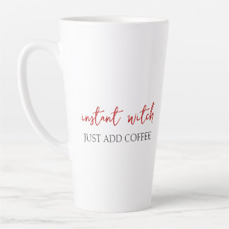 Caneca De Café Latte Caneca DotF Instant Witch Latte