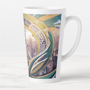 Caneca De Café Latte Caneca grande para café latte