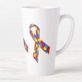 Caneca De Café Latte Caneca grande para café latte laço2