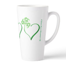 Caneca Latte do Coração de Véu