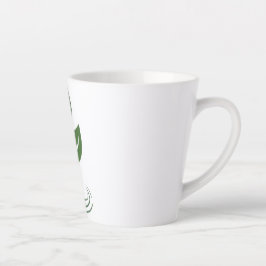Caneca De Café Latte Caneca Pequena Latte Heather Niemi Savage Logo
