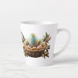 Caneca De Café Latte Caneca Pequena para Café Luz da Páscoa