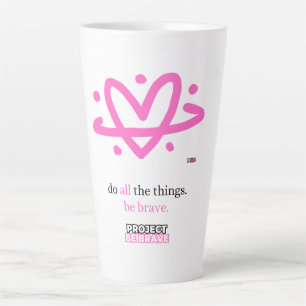 Caneca De Café Latte Caneca Project Be Brave Sevilla Latte