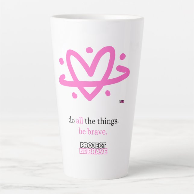 Caneca De Café Latte Caneca Project Be Brave Sevilla Latte (Frente)
