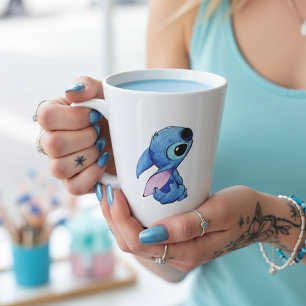 Caneca De Café Latte Caneca Stitch Latte