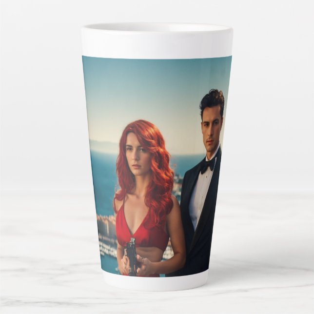 Caneca De Café Latte #CanecaDeCaféDaRotinaMatinal (Frente)
