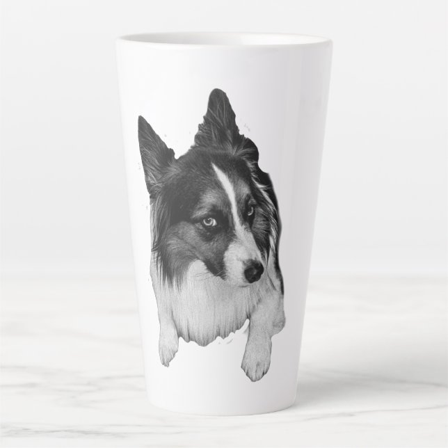 Caneca De Café Latte Canela-de-Cacau (Frente)