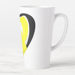 Caneca De Café Latte Caneta de direção direita