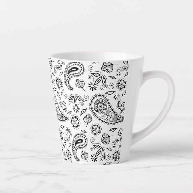 Caneca De Café Latte Caneta de latão popular (Direita)