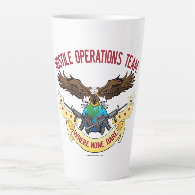 Caneca De Café Latte Caneta Latte de HOT (Frente)