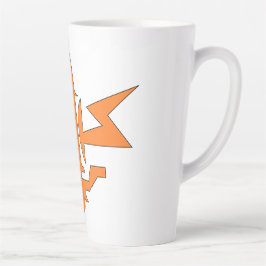 Caneca De Café Latte Canetas de Energia