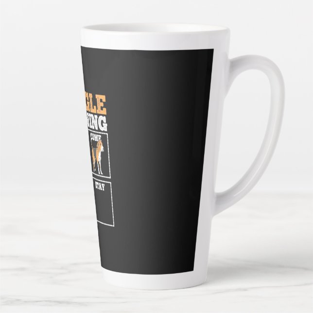 Caneca De Café Latte Cão-de-açúcar (Direita)